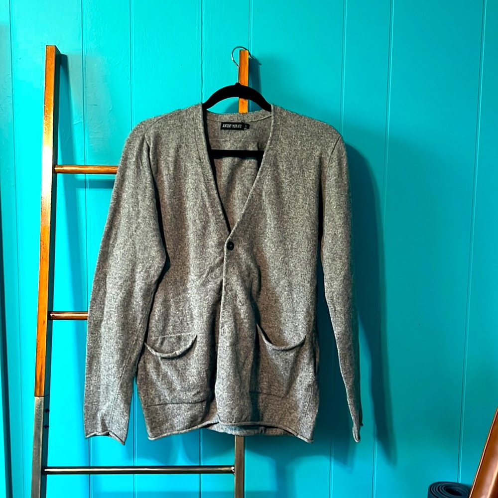 Gray Antony Morato cardigan